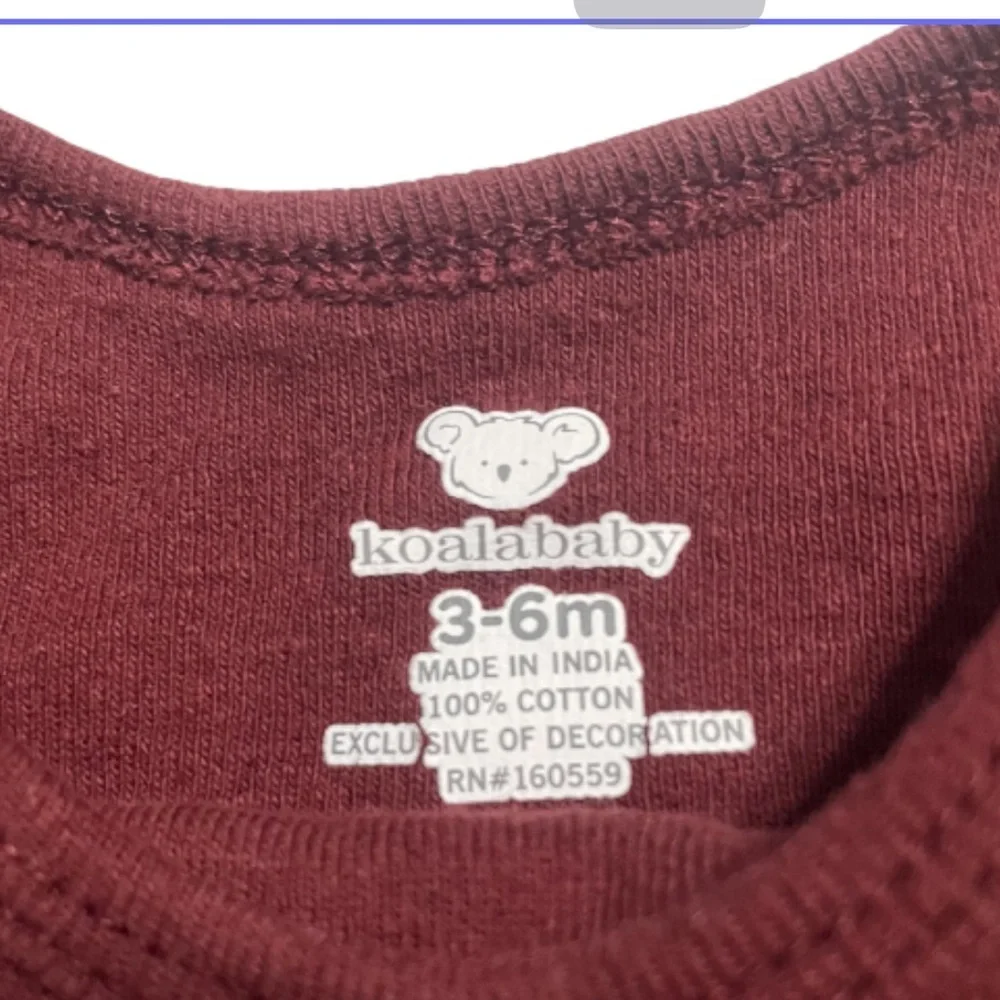 Gray and Maroon Little Brother Onesies